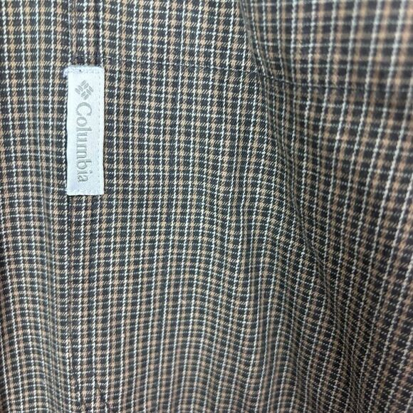Columbia Authentic Issue Shirt Plaid 100% Cotton Button Down Classic Size XXL - Picture 5 of 8